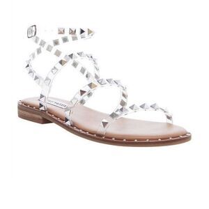 Steve Madden Travel Stud Clear Sandals
